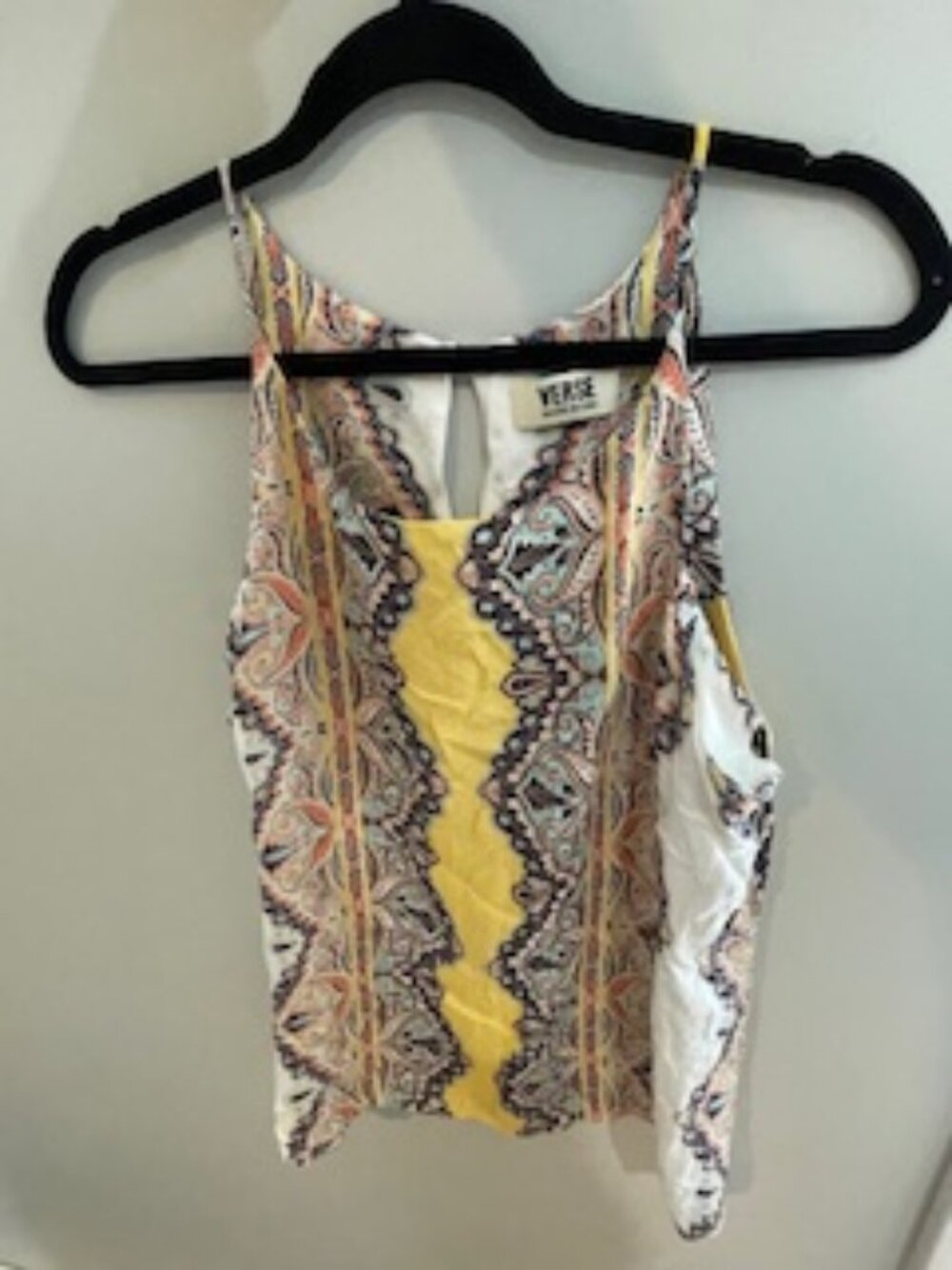 Verse, sleeveless blouse multi color, M/L
